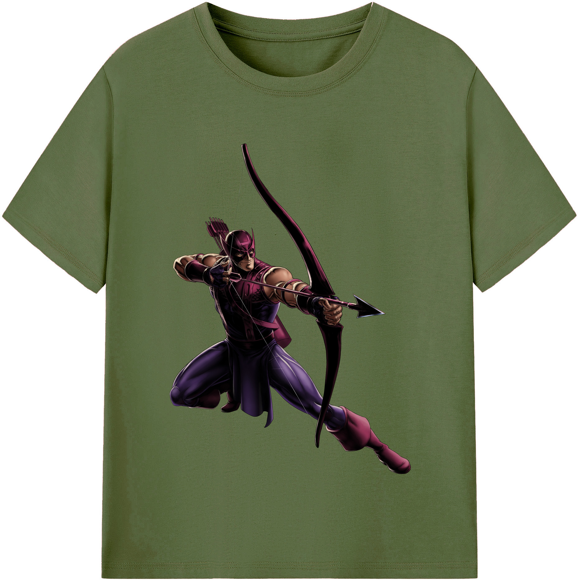 （画像用） アベンジャーズ The Avengers 綿100％半袖Tシャツ（フロントプリント）